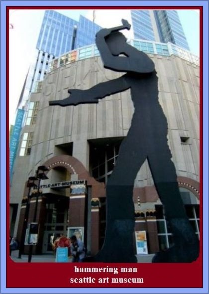 hammering man